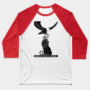 World War I Poster Lion and Eagle Baseball T-Shirt